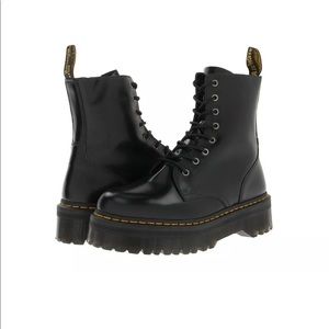 Dr. Martens Jadon Black Boot Women's Sz8 NWT